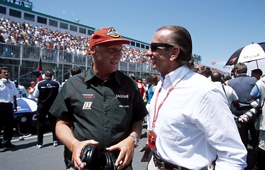 Lauda with Fittipaldi
