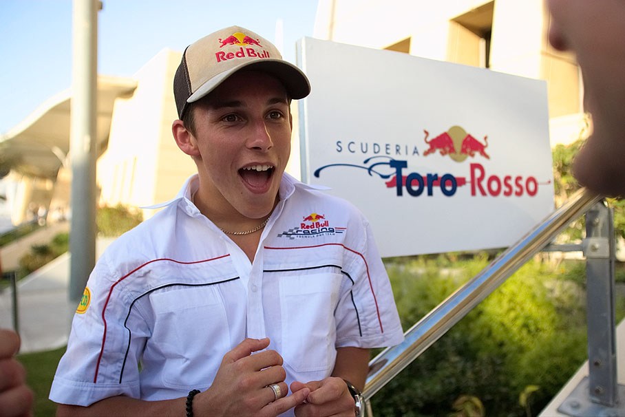 Christian Klien surprised