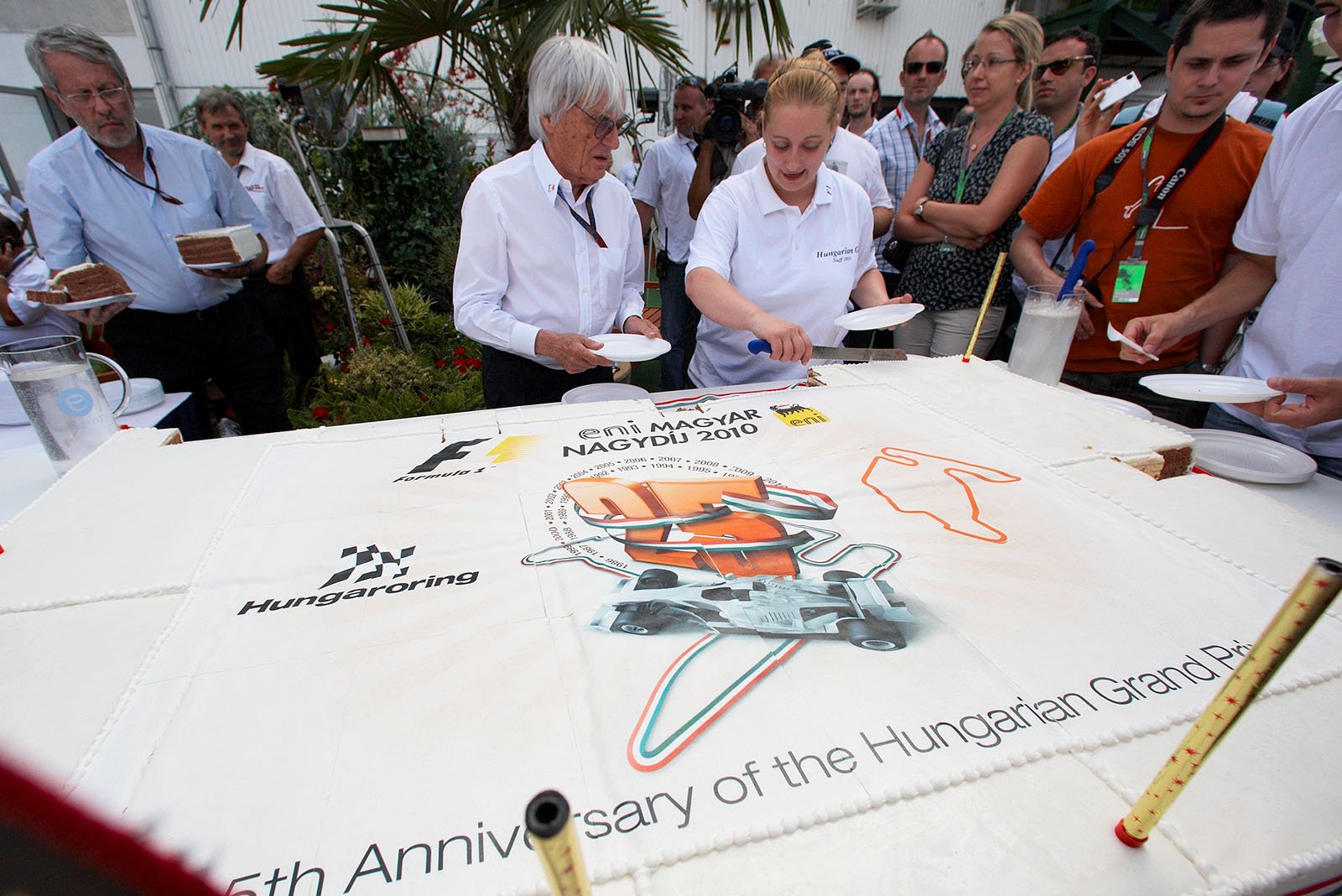 Hungaroring 25th anniversary cake