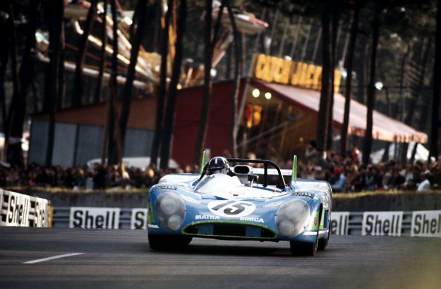 Henri Pescarolo (F) and Graham Hill (GB) win the 24 hours on a Matra-Simca MS670 #01entered by Equipe Matra-Simca Shell