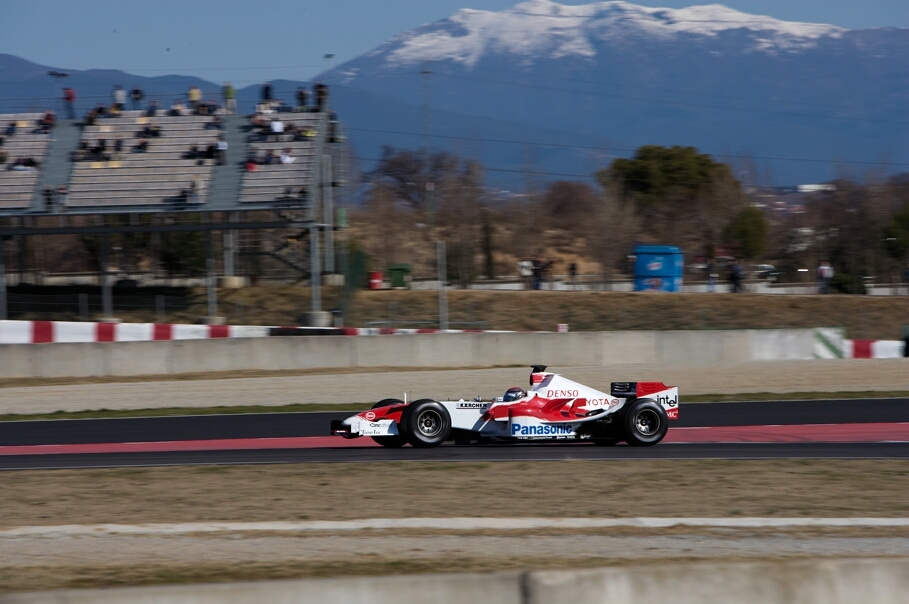 Preseason testing week at Barcelona, 15.-17.2.2005