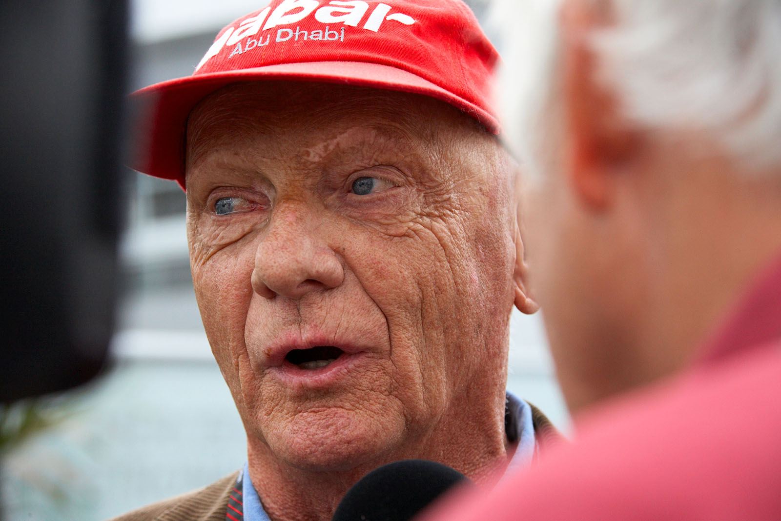 Racing legend Niki Lauda