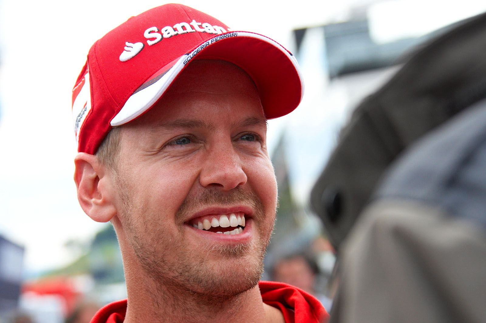 Ferrari driver, German Sebastian Vettel