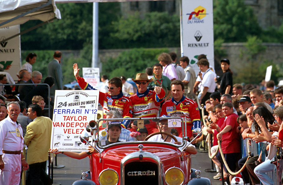 Ferrari 333 SP, starting #12, finishing 20th, drivers: W. Taylor, E. Vanderpoele, F. Velez