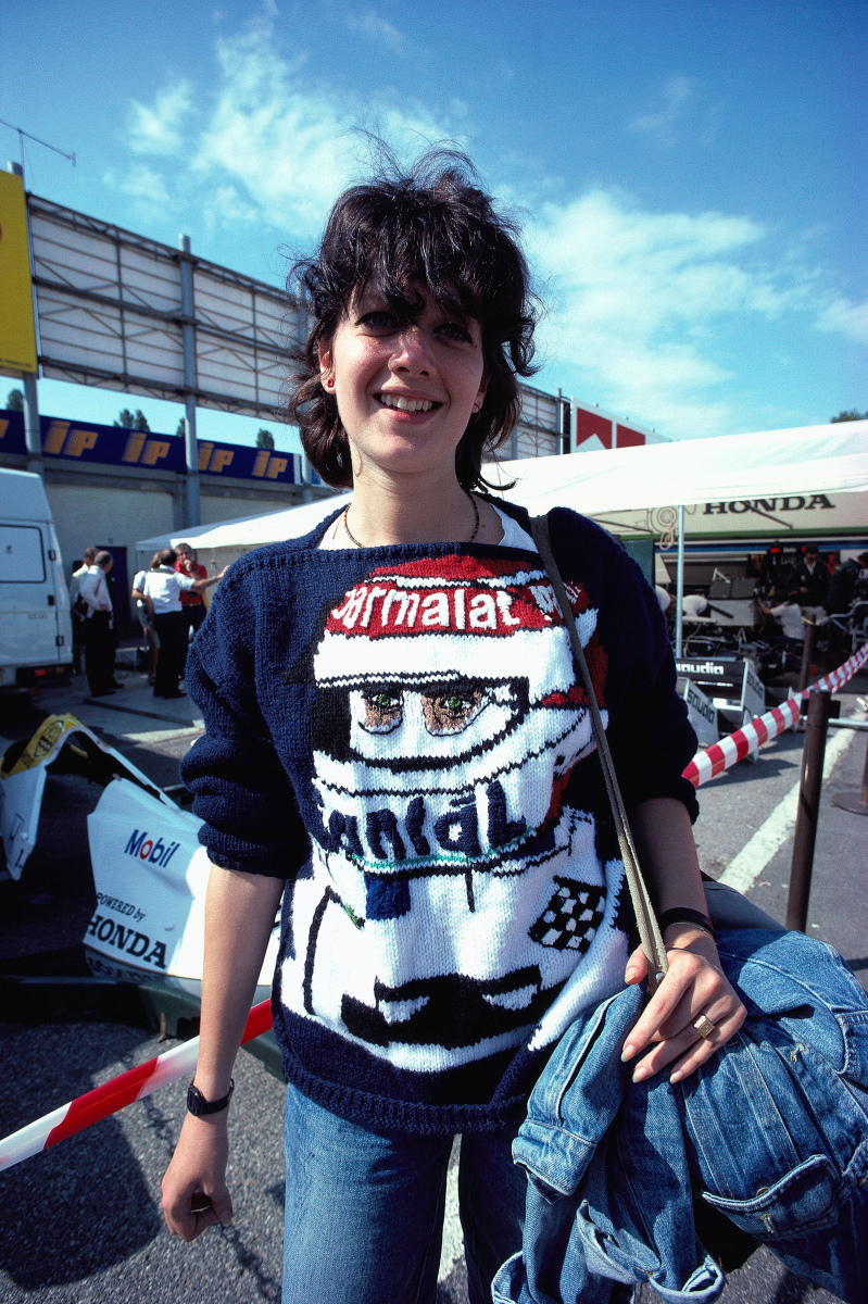 A Nelson Piquet fan, Monza, 1984