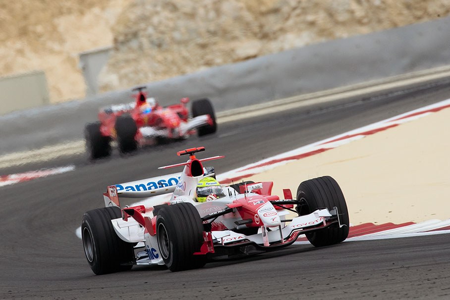 Ralf Schumacher of Toyota