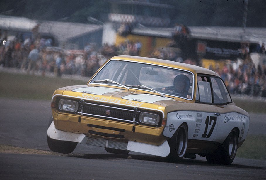 Third placed Werner Christmann (D) on Opel Commodore 2800 GS entered by Steinmetz Automobiltechnik GmbH