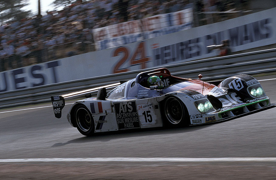 The Courage C36 - Porsche entered by Societé Courage Compétition (La Filiere ELF), driven by Henri Pescarolo (F), Olivier Grouillard (F) and Franck Montagny (F)