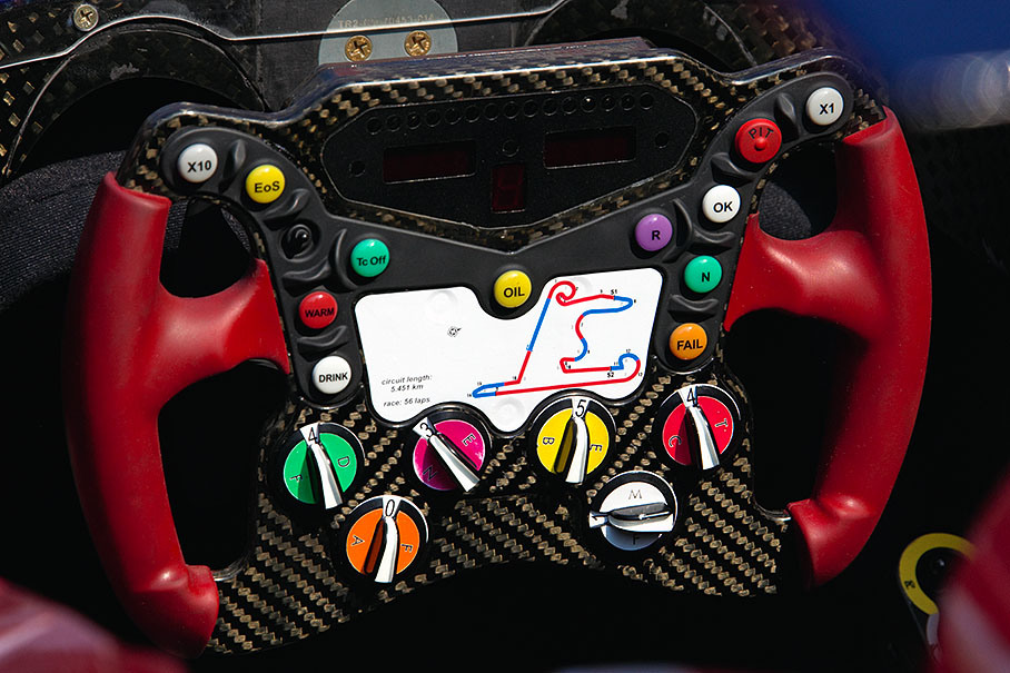 Scuderia Toro Rosso steering wheel