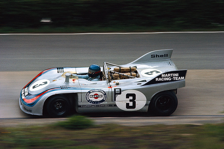 Dechent's winning Porsche 908/3 008 #26, driven by Gerard Larrousse (F) and Vic Elford (GB)