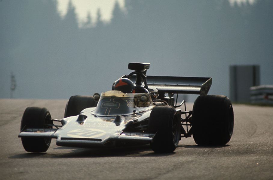 Race winner Emerson Fittipaldi, Lotus-Cosworth 72D (had no. 31 at the race)