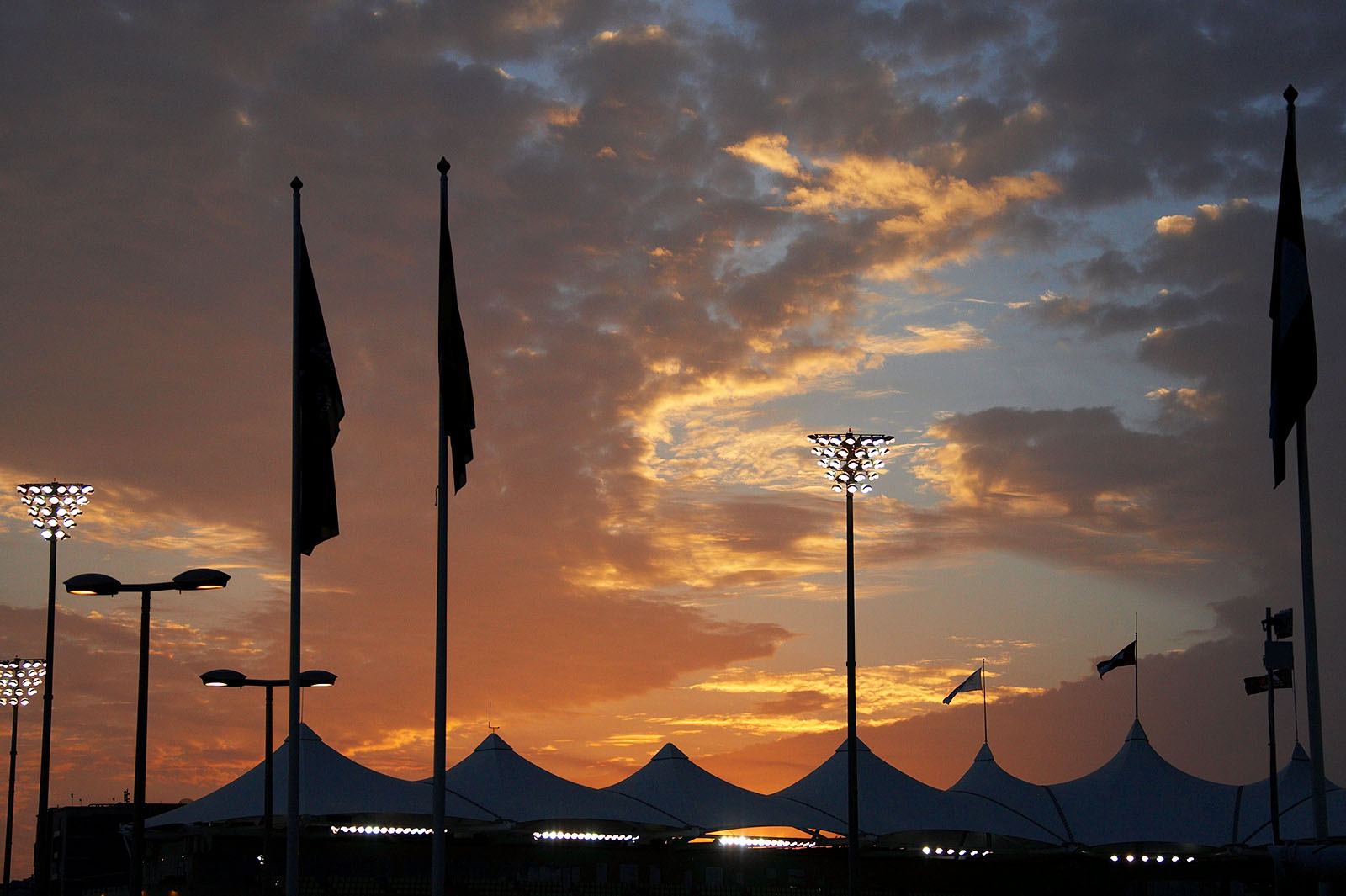 Circuit skyline, Abu Dhabi Grand Prix, 2015