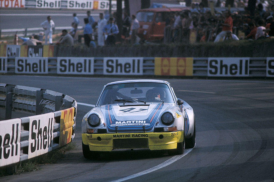 Reinhold Jöst (D) and Claude Haldi (CH) drove this Porsche Carrera RSR 911 360 #0588 R6 entered by Martini Racing Team