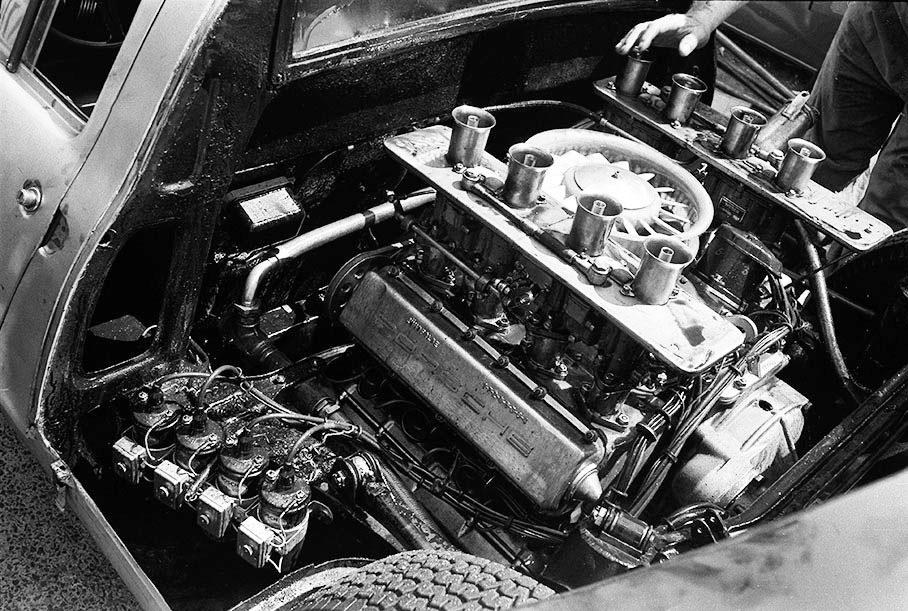 The heart of a Porsche 904 GTS