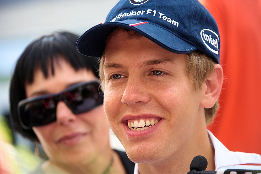 BMW Sauber test driver Sebastian Vettel replaces Robert Kubica