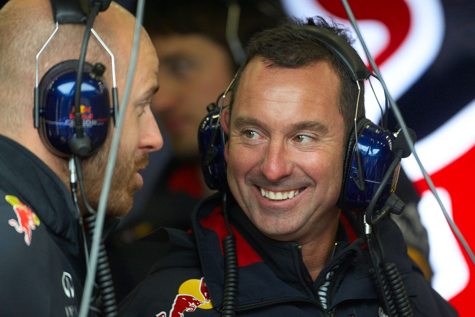 Red Bull's chief mechanic Kenny Handkammer
