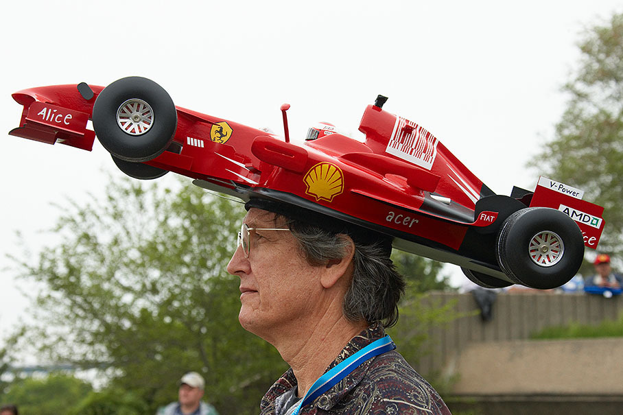 A Ferrari fan, obviously.