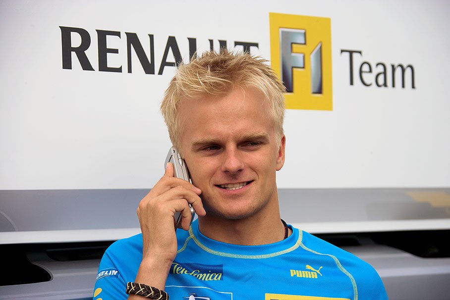 Renault test driver and Sudoku fan Heikki Kovalainen