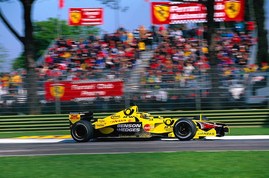 Heinz-Harald Frentzen, Jordan-Honda
