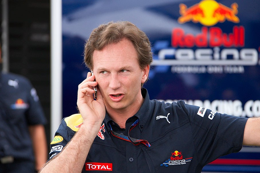Red Bull Racing Team principal Christian Horner