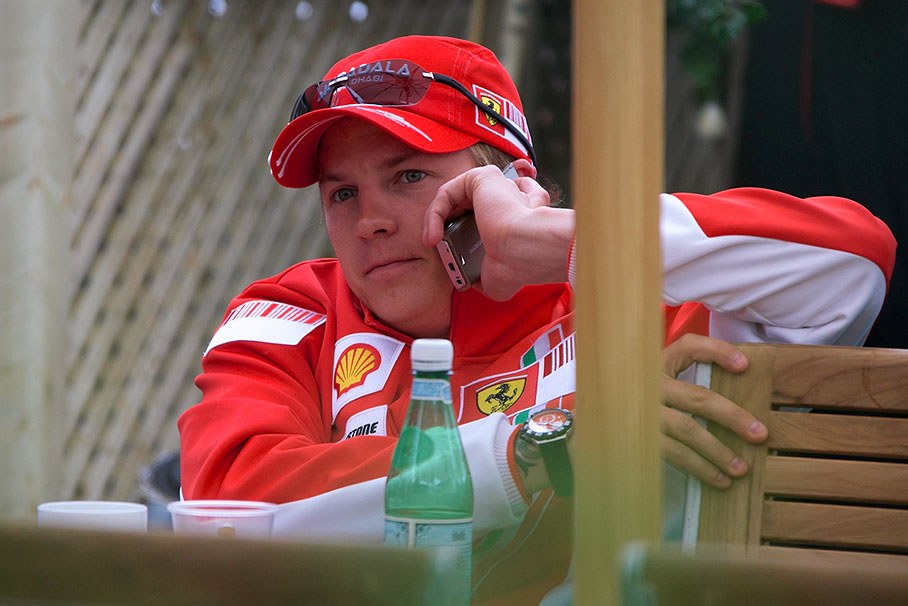 Ferrari's Kimi Raikkonen