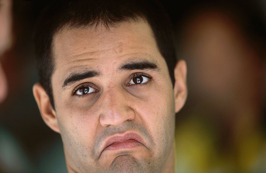 Montoya looks sceptical