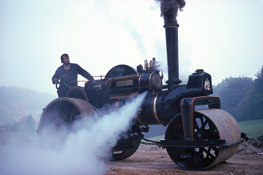 Dampfwalze / steam roller
