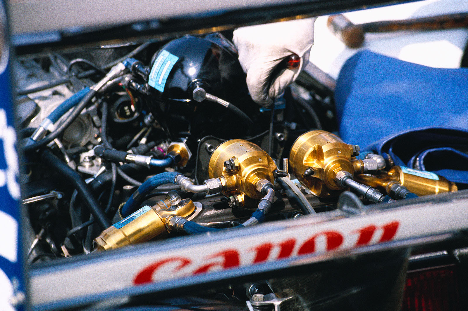 Williams active suspension detail