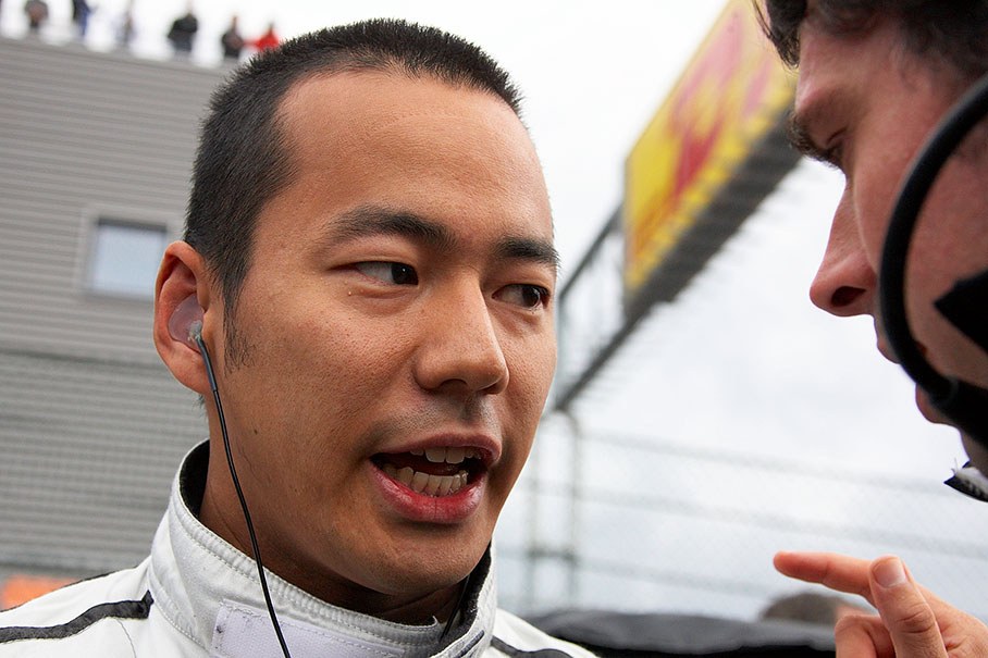 Sakon Yamamoto, Hispania Racing, before the race