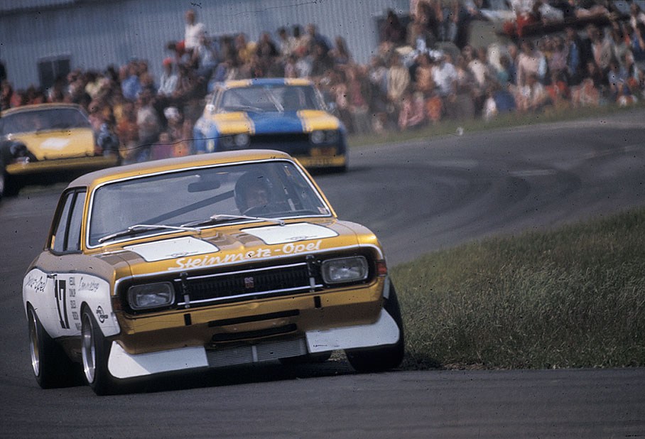 Third placed Werner Christmann (D) on Opel Commodore 2800 GS entered by Steinmetz Automobiltechnik GmbH