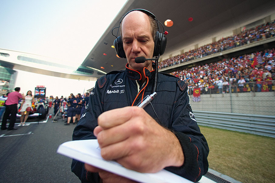 Adrian Newey of McLaren-Mercedes