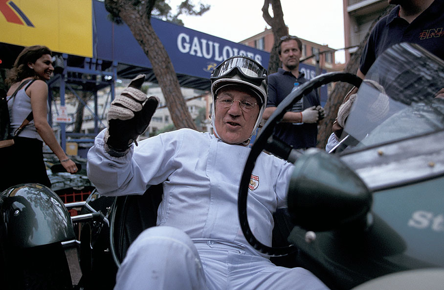 Stirling Moss, Monaco Historic GP 2000