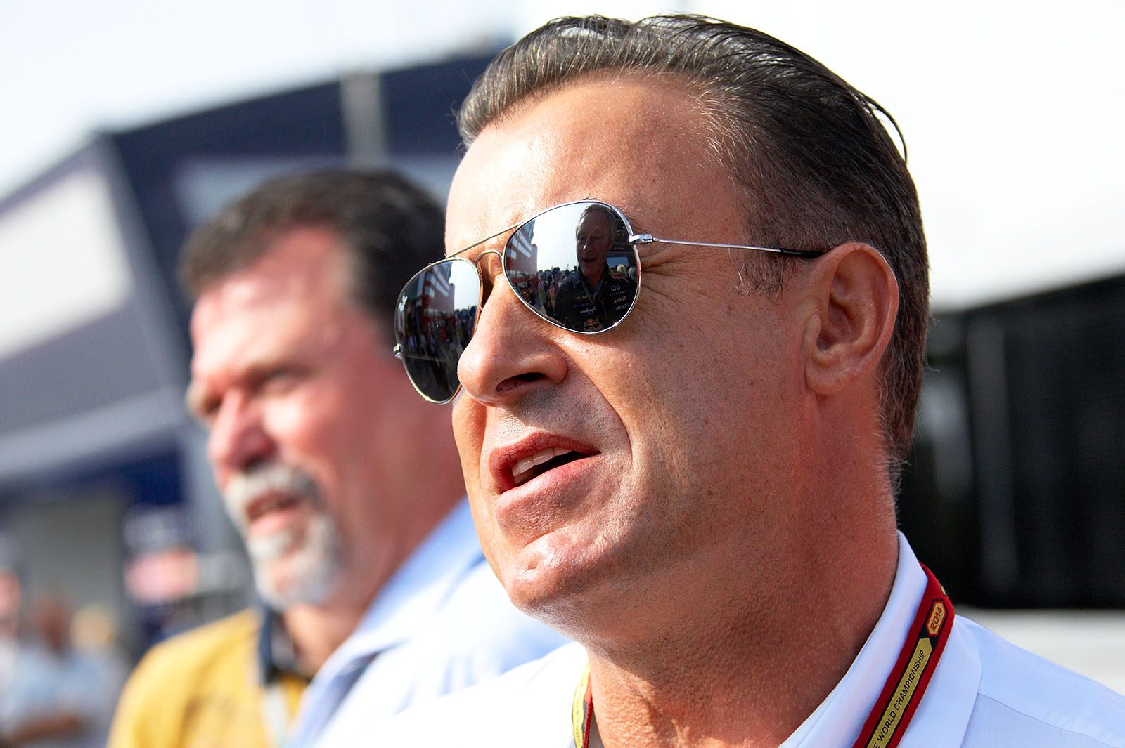 Jean Alesi, Italian Grand Prix, Monza, 2014