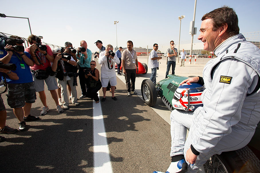 Nigel Mansell (Formula 1 World Champion in 1992)