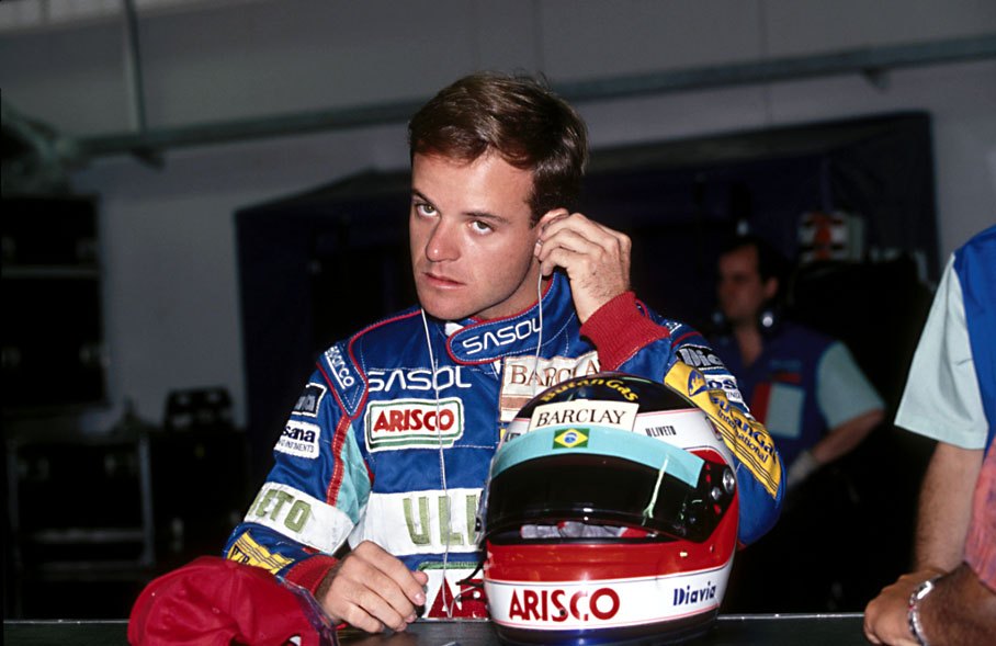 Rubens Barrichello at his first Formula One employment