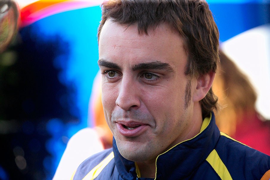 Renault's Fernando Alonso
