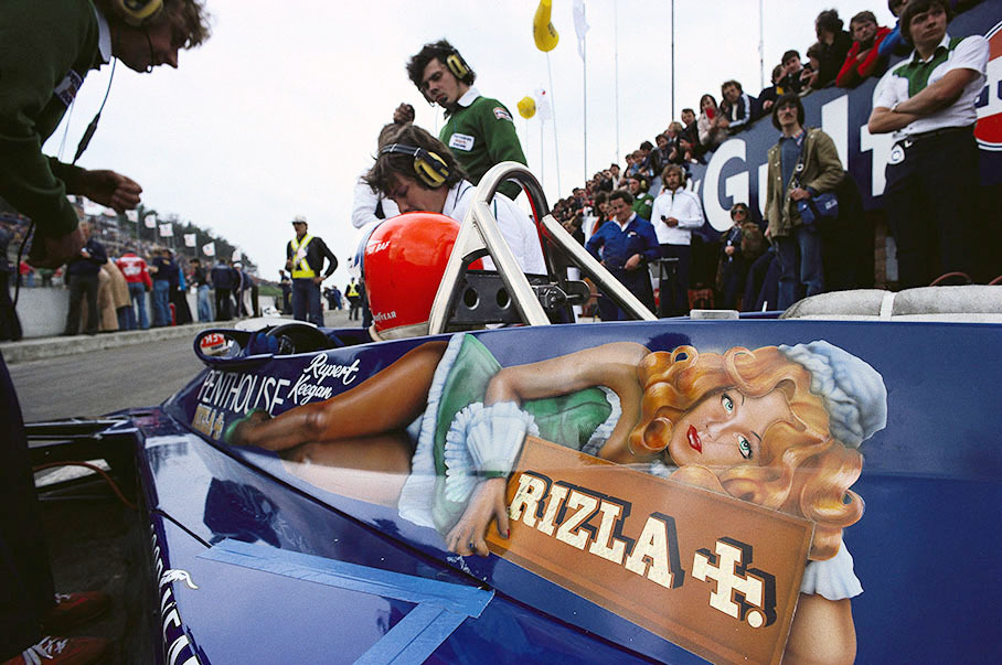 Rupert Keegan in the 1977 Hesketh