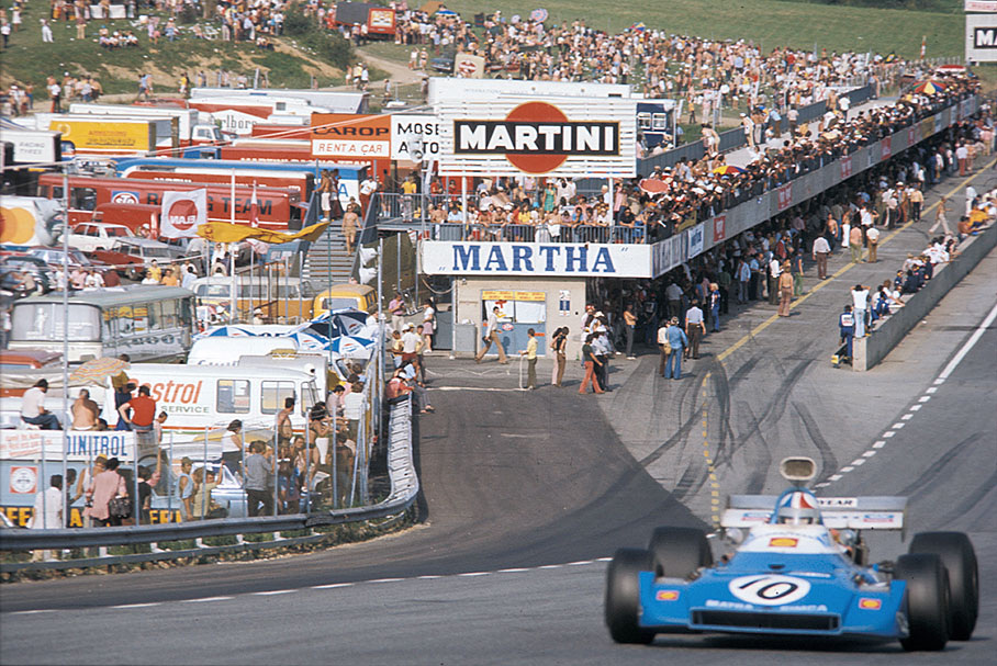 Chris Amon on Matra Simca-Matra MS120D, Austrian GP 1972