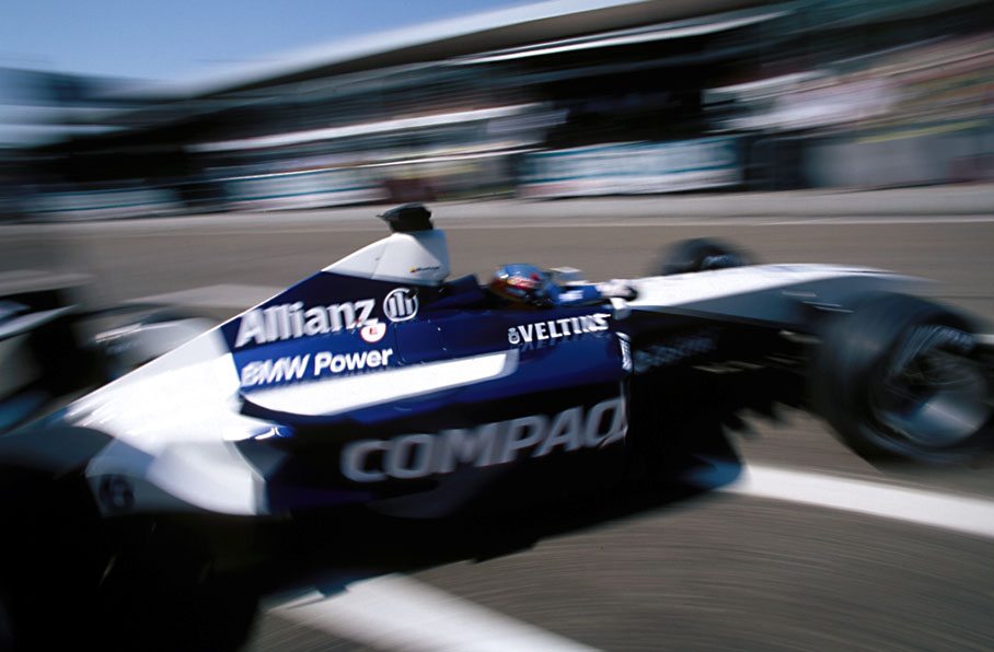 Montoya in his Williams