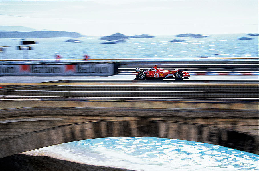 Ferrari on the bridge