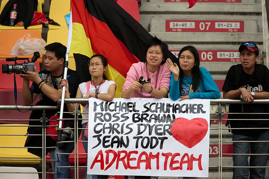 Kind personal banner of Ferrari fans