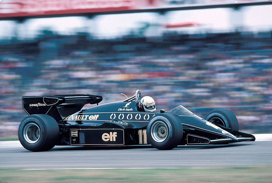Elio de Angelis, Lotus-Renault