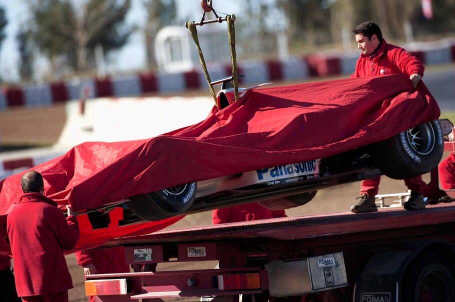 Preseason testing week at Barcelona, 15.-17.2.2005