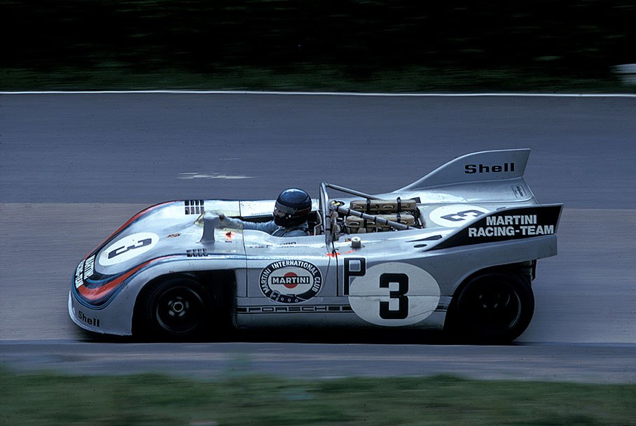 The winning Porsche 908/03 008 driven by Gérard Larrousse (F)