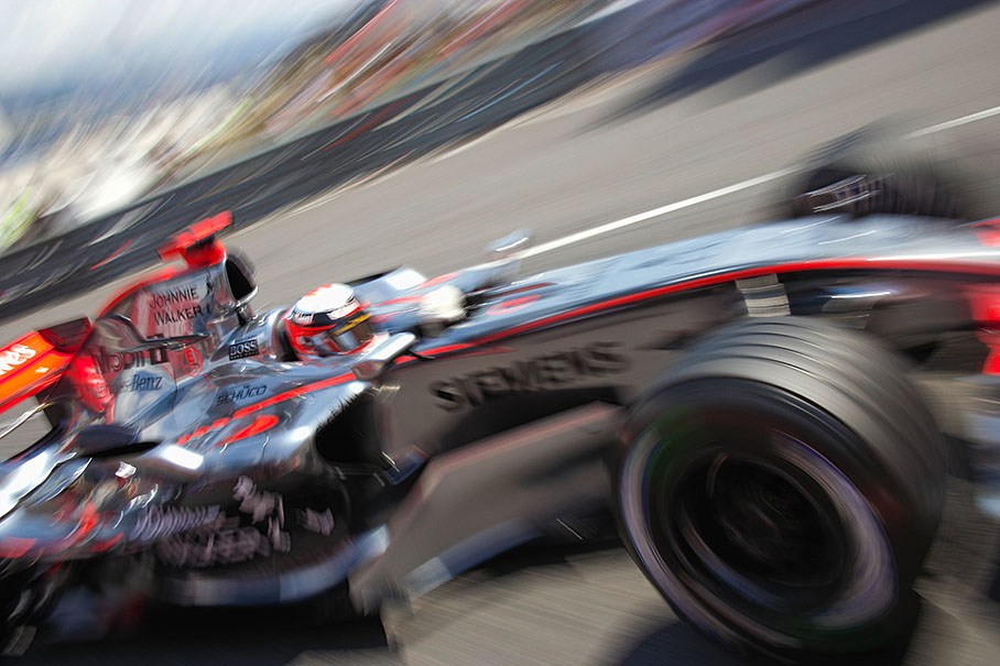 Kimi Raikkonen in La Rascasse