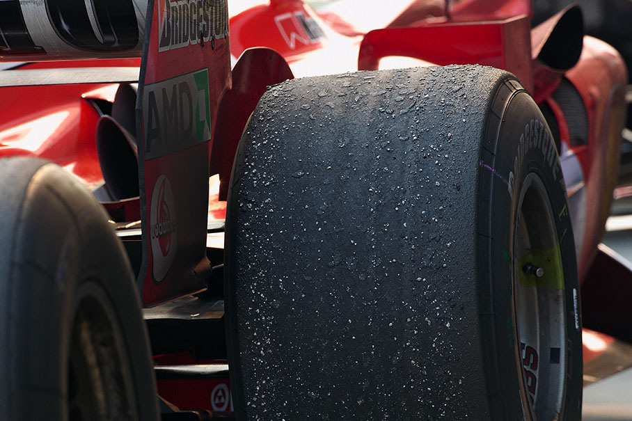 Bridgestone tyres quite used