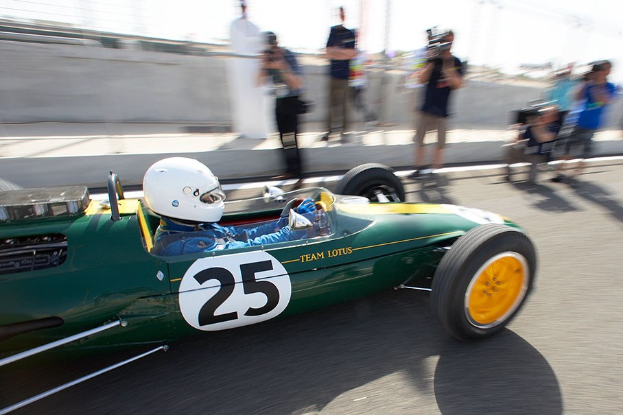 The World Championship-winning Lotus 25 Climax from 1963