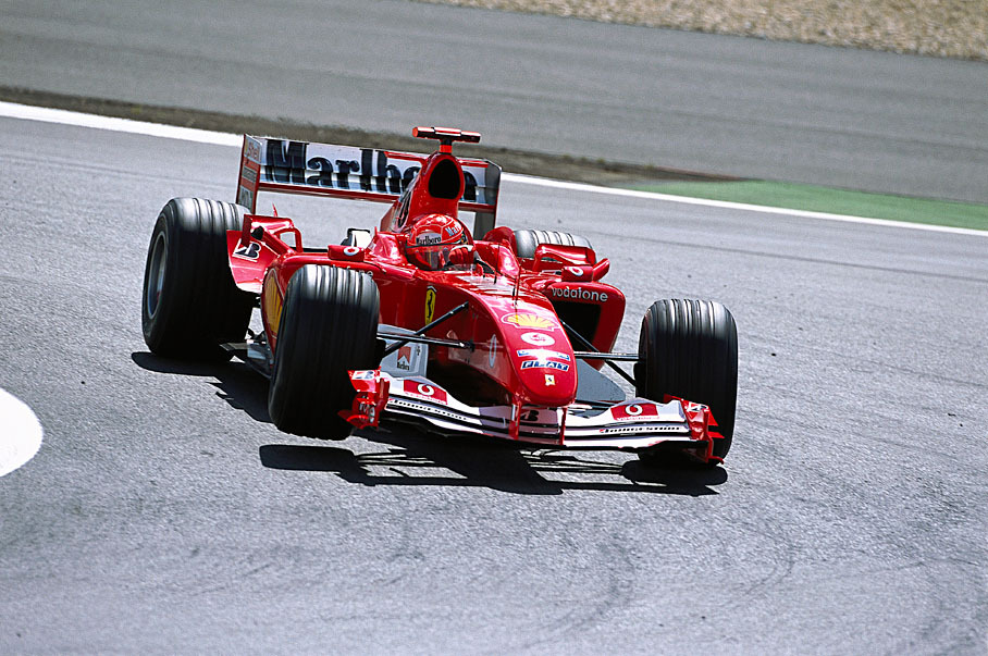 Michael Schumacher of Ferrari