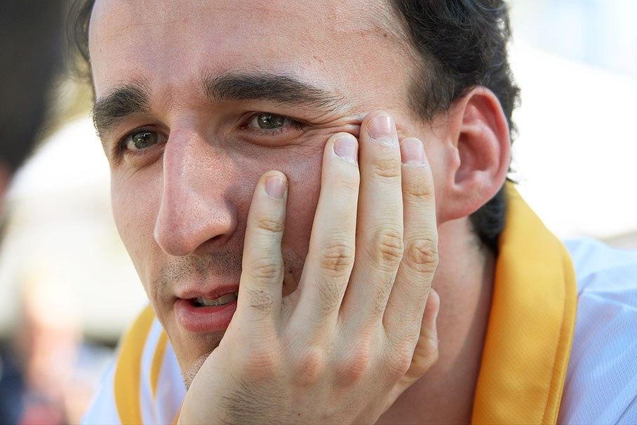 Renault's Robert Kubica
