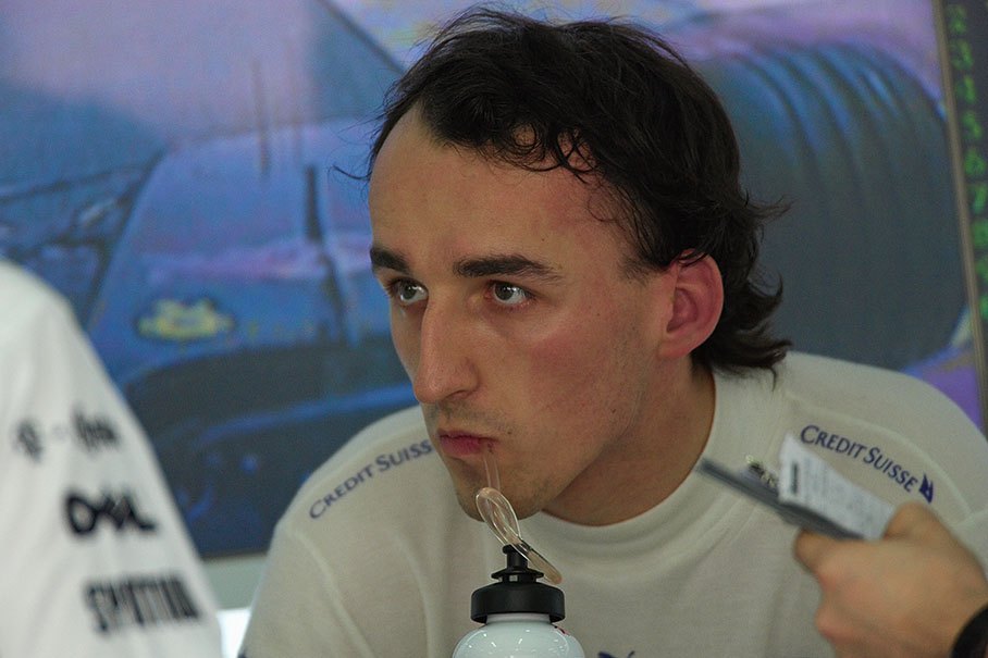 BMW Sauber driver Robert Kubica